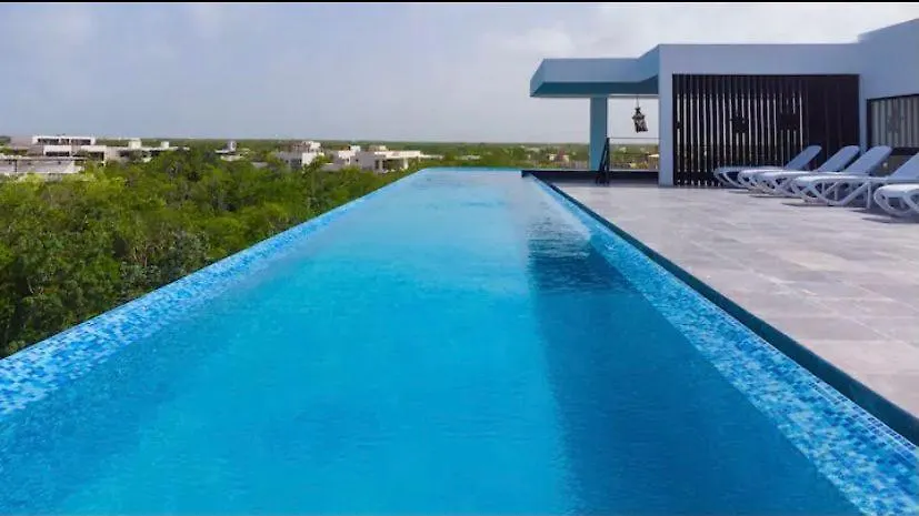 Aldea Zama Tulum Modern Studio With Infinity Pool Apartment